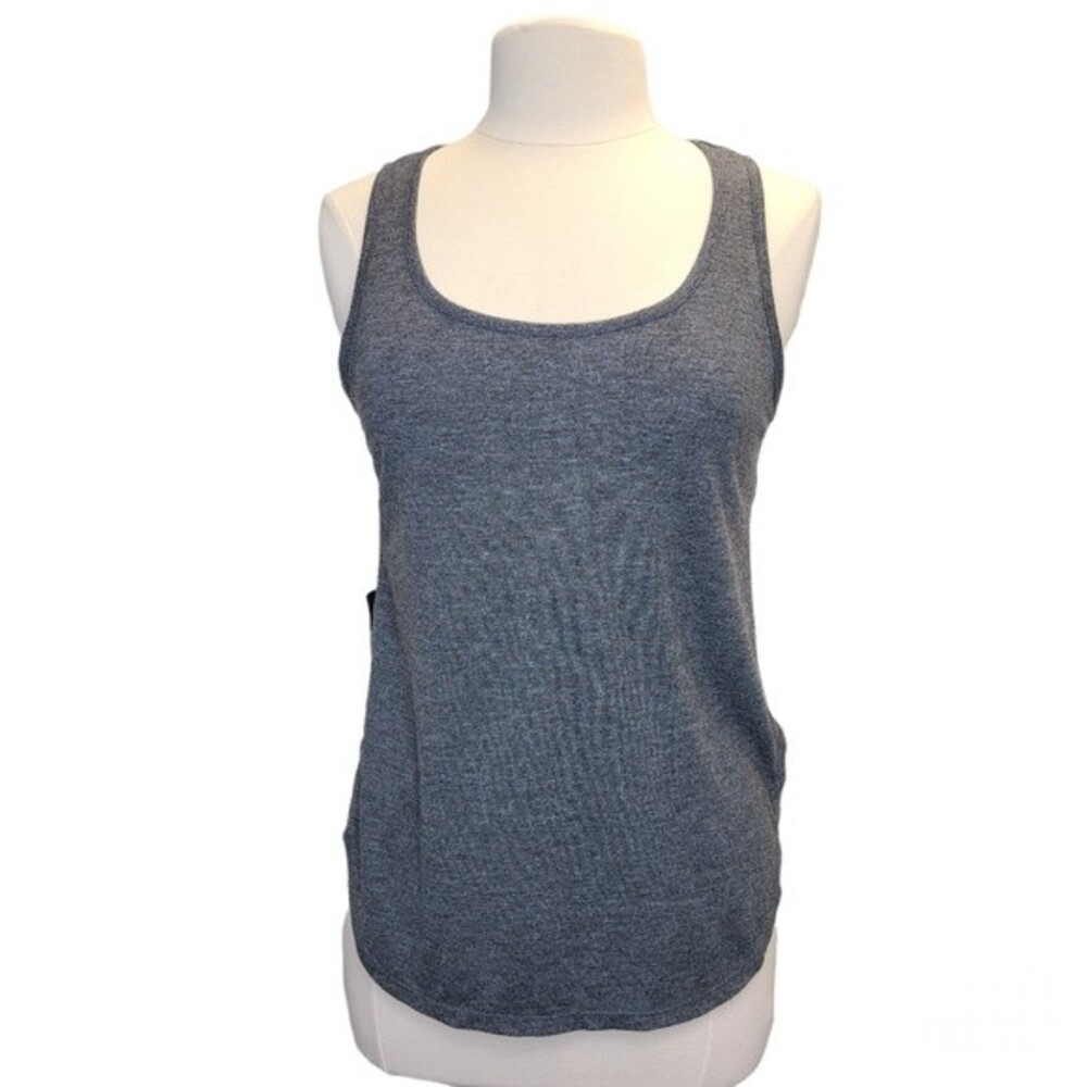 RBX Active Cut Out Grey Black Tank Top M